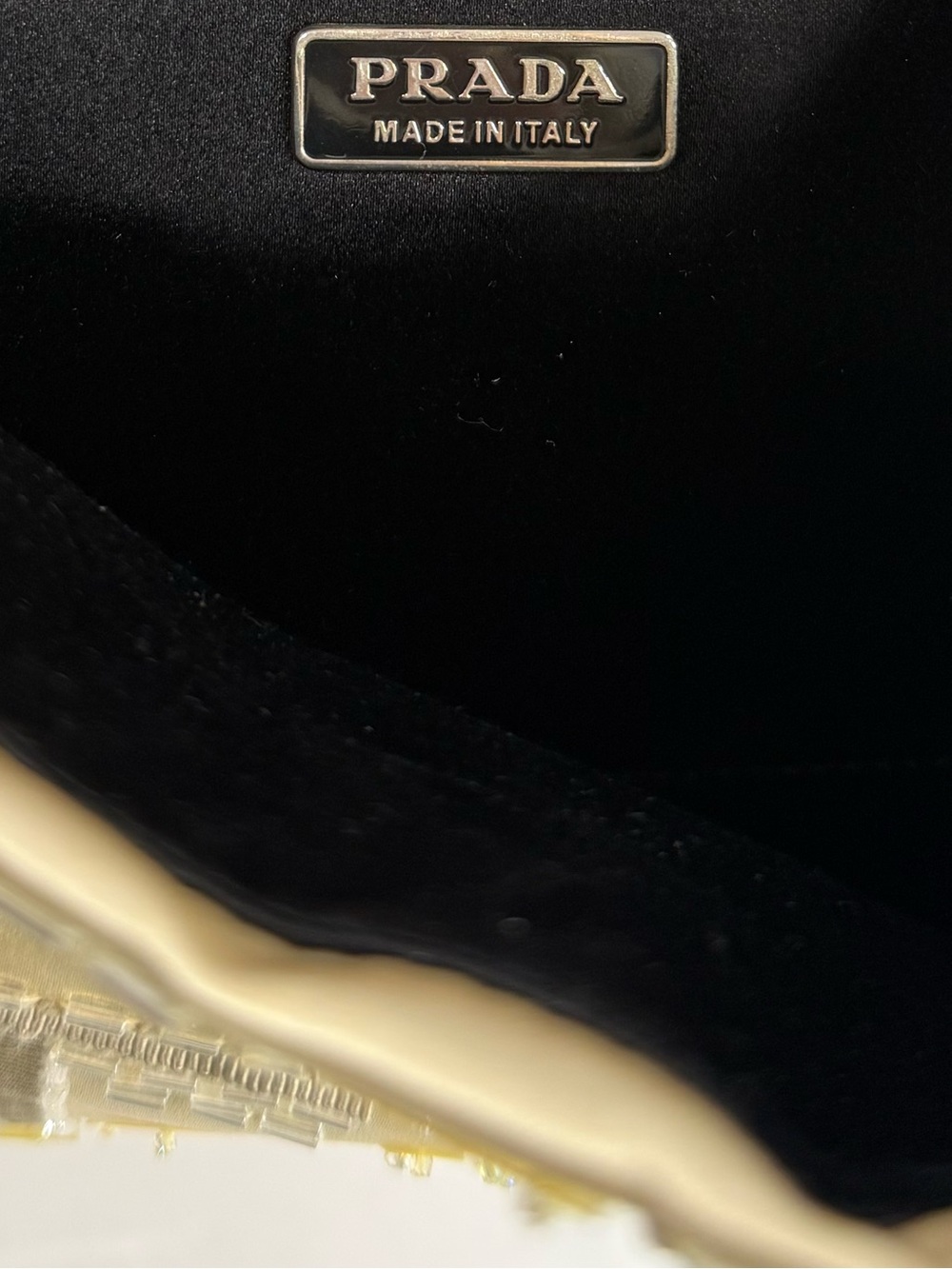 RARE Prada Sequin and Beaded Mini Satin Bag - Picture 9 of 10